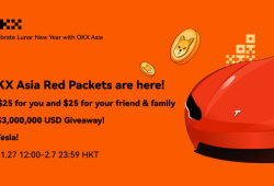 OKX memberikan Total $3juta Untuk Merayakan Tahun Baru Imlek Asia