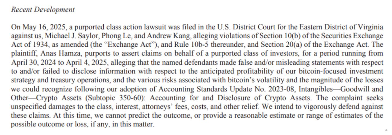MicroStrategy BTC